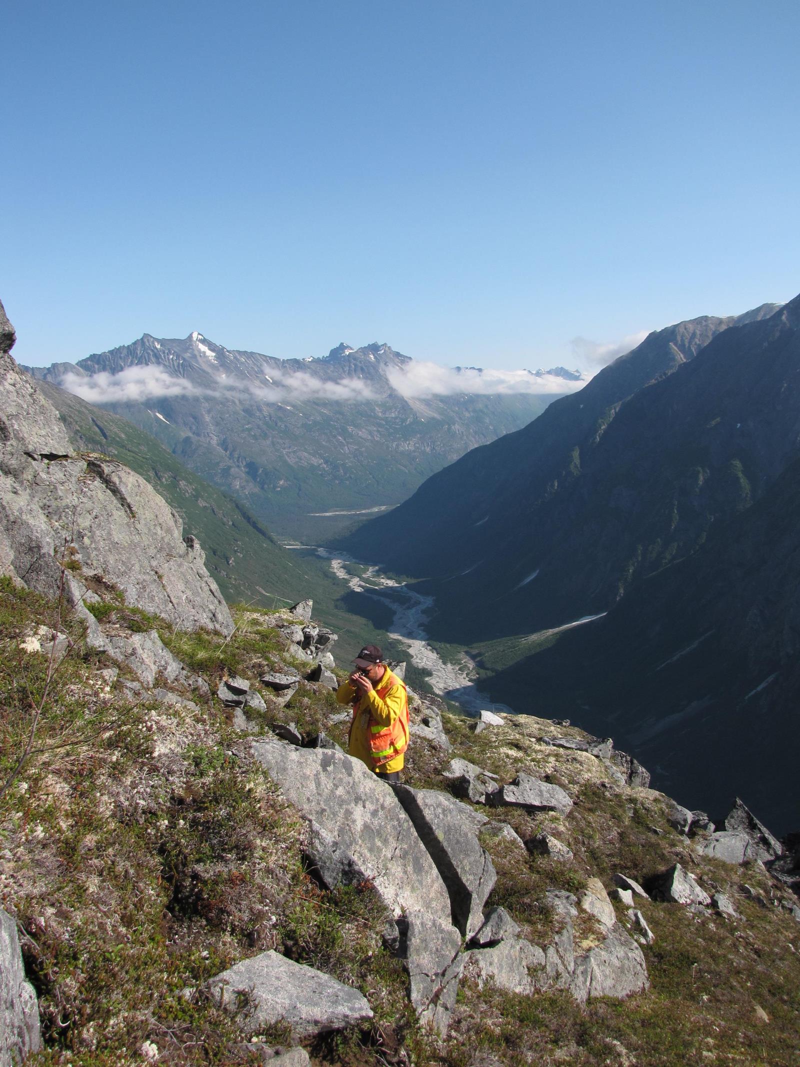 Illustrative granite examination in Alaska